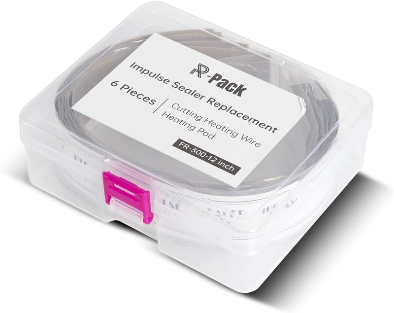 R-PACK Impulse Sealer Heat Wire Element Strip - 12in heated cutting wire Replacement Heating Wires for Sealing Machines - Image 5